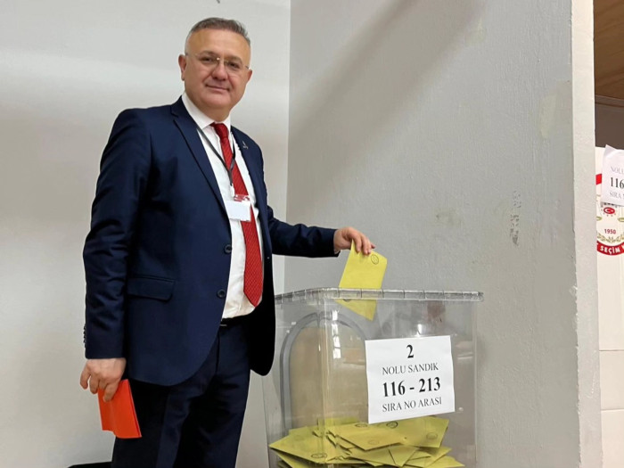 Onur Gündüz tekrar Samsun Eğitim-İş Şube Başkanı Oldu