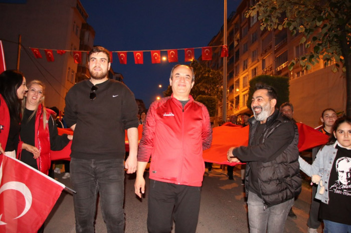 Bafra'da Gençlik Yürüyüşü Düzenlendi