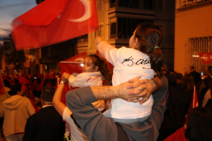 Bafra'da Gençlik Yürüyüşü Düzenlendi