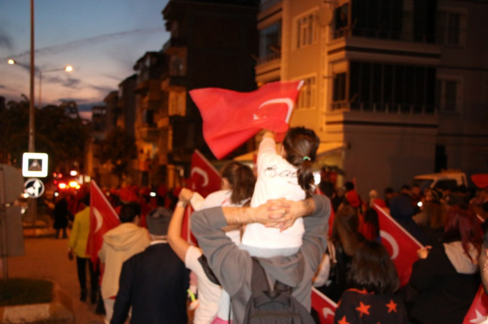 Bafra'da Gençlik Yürüyüşü Düzenlendi