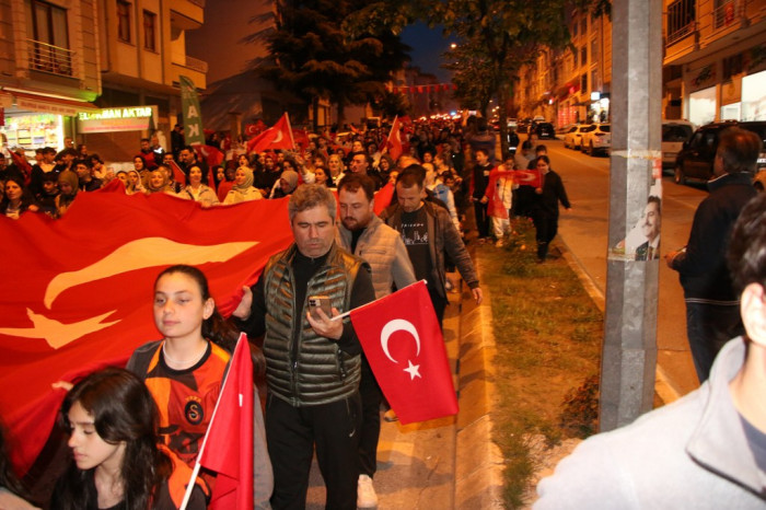 Bafra'da Gençlik Yürüyüşü Düzenlendi