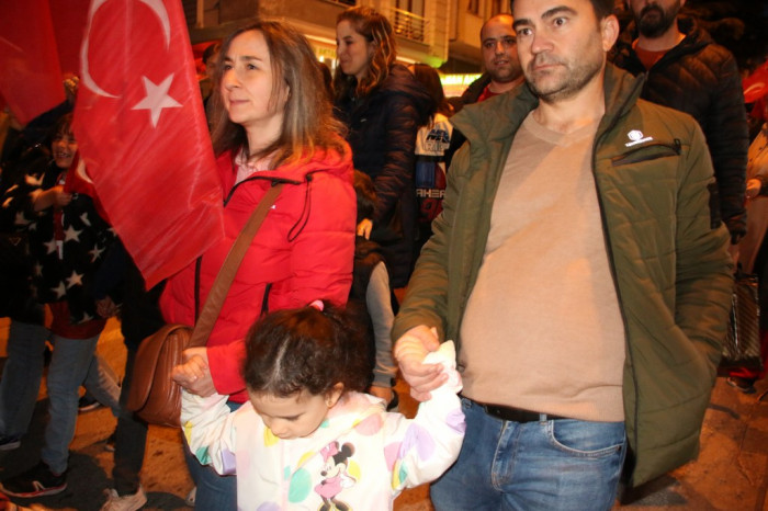 Bafra'da Gençlik Yürüyüşü Düzenlendi