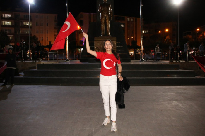 Bafra'da Gençlik Yürüyüşü Düzenlendi
