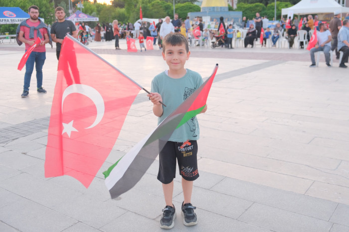 Bafra Kıyam’da Bafra Meydan’da yoğun ilgi gördü