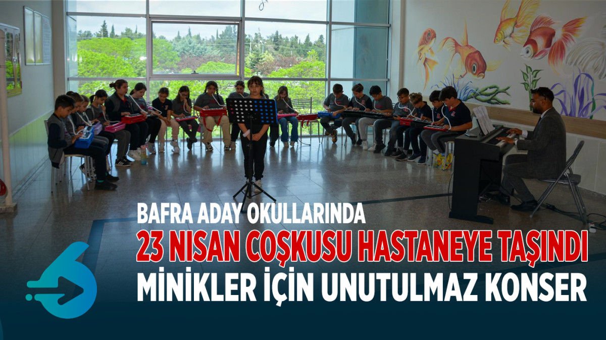 23 Nisan Coşkusu Hastaneye Taşındı: Minikler için Unutulmaz Konser