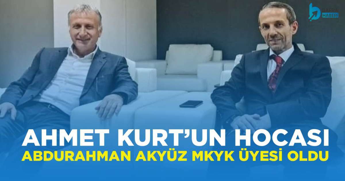Abdurrahman Akyüz AK Parti MKYK Üyesi Seçildi