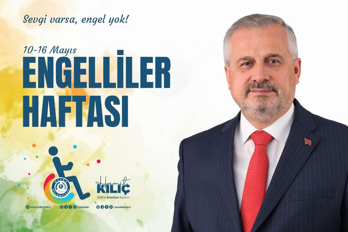 Başkan Kılıç'ın Engelliler Haftası Mesajı