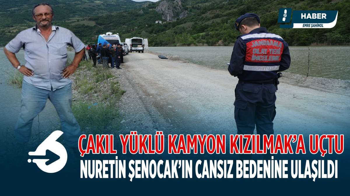 Kızılırmak’a Kamyon Uçtu