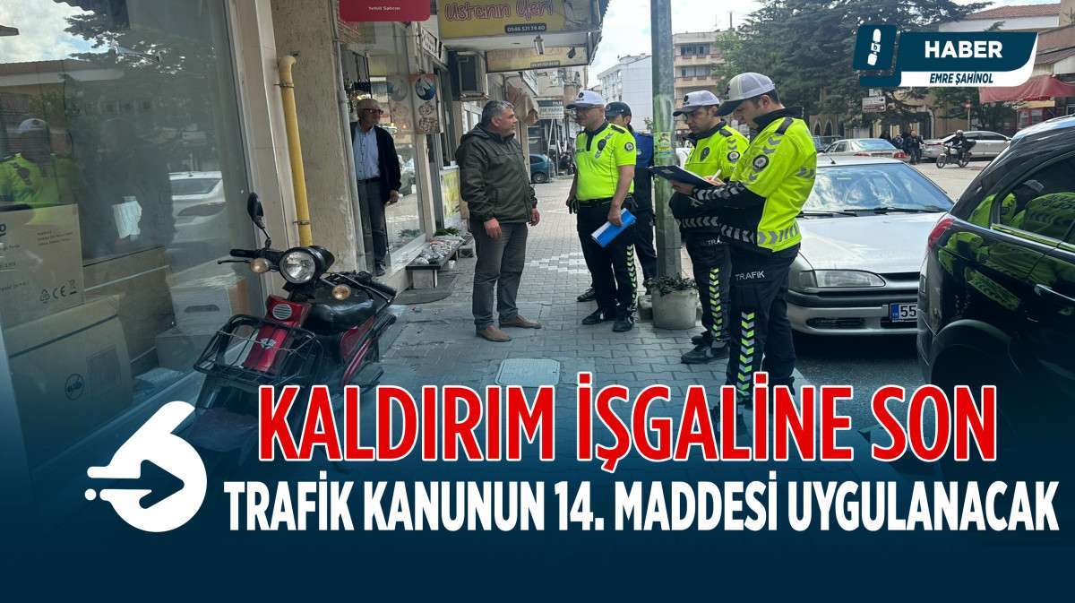 Motorlu araçlar artık kaldırama park edemeyecek