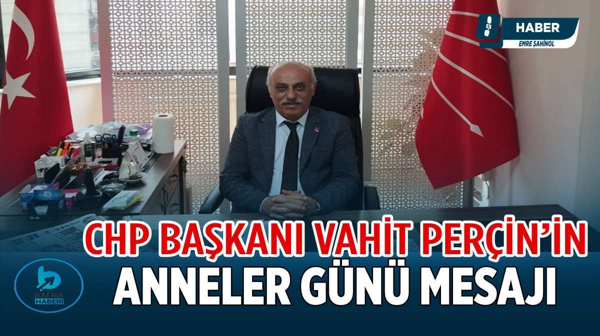 Vahir Perçin'in anneler günü mesajı